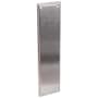 Emtek 12" Height Solid Brass Knoxville Push Plate from the Designer Brass Collection Polished Chrome