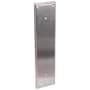 Emtek 12" Height Solid Brass Knoxville Pull Plate from the Designer Brass Collection - Plate Only Polished Chrome