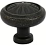 Emtek Tuscany Round 1-1/4 Inch Mushroom Cabinet Knob from the Tuscany Bronze Collection Medium Bronze