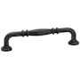 Emtek Tuscany Ribbed 4 Inch Center to Center Handle Cabinet Pull from the Tuscany Bronze Collection Medium Bronze