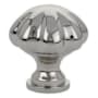 Emtek Melon 1-1/4 Inch Mushroom Cabinet Knob from the Traditional Collection Polished Nickel