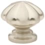 Emtek Melon 1-1/4 Inch Mushroom Cabinet Knob from the Traditional Collection - 10 Pack Satin Nickel