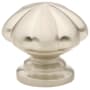 Emtek Melon 1-1/4 Inch Mushroom Cabinet Knob from the Traditional Collection Satin Nickel