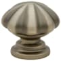 Emtek Melon 1-1/4 Inch Mushroom Cabinet Knob from the Traditional Collection - 10 Pack Pewter