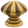 Emtek Melon 1-1/4 Inch Mushroom Cabinet Knob from the Traditional Collection - 10 Pack French Antique