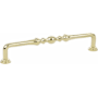 Emtek Spindle 3 Inch Center to Center Handle Cabinet Pull Unlacquered Brass