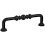Emtek Spindle 4 Inch Center to Center Handle Cabinet Pull Oil Rubbed Bronze