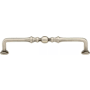 Emtek Spindle 4 Inch Center to Center Handle Cabinet Pull from the Traditional Collection - 10 Pack Pewter