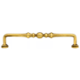 Emtek Spindle 4 Inch Center to Center Handle Cabinet Pull from the Traditional Collection - 10 Pack French Antique