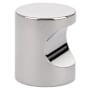 Emtek Finger Pull 7/8 Inch Cylindrical Cabinet Knob from the Contemporary Collection - 10 Pack Polished Nickel