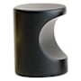 Emtek Finger Pull 1 Inch Cylindrical Cabinet Knob from the Contemporary Collection Flat Black