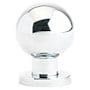 Emtek Globe 1-1/8 Inch Round Cabinet Knob from the Contemporary Collection Polished Chrome