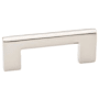 Emtek Trail 4 Inch Center to Center Handle Cabinet Pull from the Contemporary Collection - 10 Pack Polished Nickel