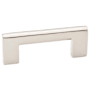 Emtek Trail 12 Inch Center to Center Handle Cabinet Pull from the Contemporary Collection - 10 Pack Polished Nickel