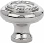 Emtek Rope 1-3/4 Inch Mushroom Cabinet Knob Polished Nickel