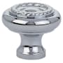Emtek Rope 1-3/4 Inch Mushroom Cabinet Knob Polished Chrome