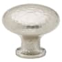 Emtek Round Dimpled 1-3/4 Inch Mushroom Cabinet Knob Satin Nickel
