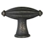 Emtek Tuscany Fluted 3 Inch Bar Cabinet Knob from the Tuscany Bronze Collection Medium Bronze
