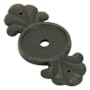 Emtek Tuscany 2.25 Inch Cabinet Knob Backplate from the Tuscany Bronze Collection Medium Bronze