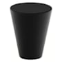 Emtek Cone 1 Inch Conical Cabinet Knob from the Contemporary Collection Flat Black