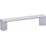 Emtek Trinity 10 Inch Center to Center Handle Cabinet Pull from the Contemporary Collection Polished Chrome