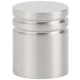 Emtek Metric 1 Inch Cylindrical Cabinet Knob from the Contemporary Collection Satin Nickel