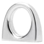 Emtek Ring 1 Inch Center to Center Finger Cabinet Pull Satin Nickel