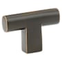 Emtek Trail 2 Inch Bar Cabinet Knob from the Contemporary Collection - 10 Pack Oil Rubbed Bronze