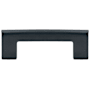 Emtek Trail 5 Inch Center to Center Handle Cabinet Pull Flat Black