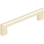 Emtek Trail 5 Inch Center to Center Handle Cabinet Pull Unlacquered Brass