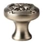 Emtek 1-1/4 Inch Mushroom Cabinet Knob from the Ribbon & Reed Collection - 10 Pack Pewter
