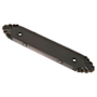 Emtek Ribbon & Reed 4 Inch Cabinet Pull Backplate Oil Rubbed Bronze
