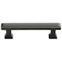 Emtek Geometric Rectangular 10 Inch Center to Center Bar Cabinet Pull from the Geometric Collection Oil Rubbed Bronze