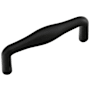 Emtek Dane 6 Inch Center to Center Handle Cabinet Pull Flat Black