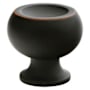 Emtek Atomic 1 Inch Mushroom Cabinet Knob Oil Rubbed Bronze
