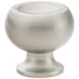 Emtek Atomic 1 Inch Mushroom Cabinet Knob Satin Nickel