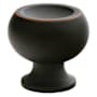 Emtek Atomic 1-5/8 Inch Mushroom Cabinet Knob from the Mid Century Modern Collection - 10 Pack Oil Rubbed Bronze