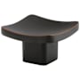 Emtek Basin 1-1/4 Inch Square Cabinet Knob Oil Rubbed Bronze