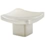 Emtek Basin 1-1/4 Inch Square Cabinet Knob from the Mid Century Modern Collection - 10 Pack Satin Nickel