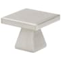 Emtek Podium 1-1/4 Inch Square Cabinet Knob from the Mid Century Modern Collection - 10 Pack Satin Nickel