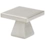 Emtek Podium 1-1/4 Inch Square Cabinet Knob Satin Nickel