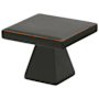 Emtek Podium 1-3/4 Inch Square Cabinet Knob from the Mid Century Modern Collection Oil Rubbed Bronze