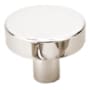 Emtek Cadet 1 Inch Mushroom Cabinet Knob from the Mid Century Modern Collection Polished Nickel