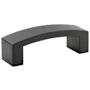 Emtek Bauhaus 4 Inch Center to Center Handle Cabinet Pull Flat Black