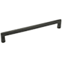 Emtek Sandcast Rail 12 Inch Center to Center Appliance Pull from the Sandcast Bronze Collection Medium Bronze