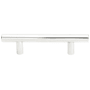 Emtek Bar 18 Inch Center to Center Appliance Pull from the Contemporary Collection Polished Chrome
