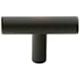 Emtek Bar 2 Inch Cabinet Knob from the Contemporary Collection - 10 Pack Oil Rubbed Bronze