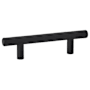Emtek Bar 4 Inch Center to Center Bar Cabinet Pull Flat Black