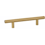 Emtek Bar 4 Inch Center to Center Bar Cabinet Pull Satin Brass