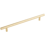 Emtek Bar 8 Inch Center to Center Bar Cabinet Pull Unlacquered Brass